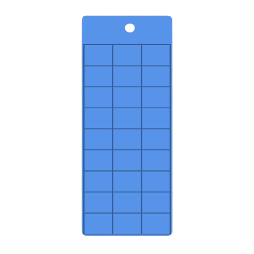 Mavi Yapışkan Plaka Tuzak 25*40